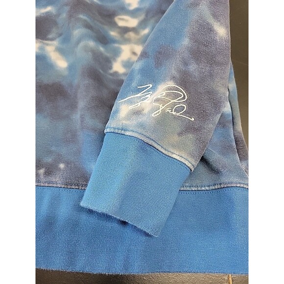 Vtg Air Jordan Blue Tiedye Crew neck Sweatshirt Size Youth S 8-10 Yrs - Picture 5 of 10